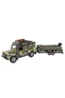 Игровой набор – LAND ROVER DEFENDER МИЛИТАРИ с лодкой цвет разноцветный TECHNODRIVE ЦБ-00246792 - изображение 1