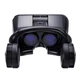 Очки виртуальной реальности VR glasses UKC Box Park со стерео гарнитурой + пульт, черные - изображение 3