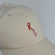 Кепка жіноча з логотипом RB Baseball Cap Бежевий - зображення 3