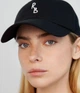 Кепка женская с логотипом RB Baseball Cap Черный - изображение 2