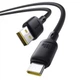 Кабель для зарядки Baseus Silky Series USB Type-C, 1м, 2.4A, с чипом E-mark, P10377703113-00 Black - изображение 2