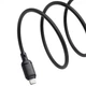 Кабель живлення Baseus Silky Series USB to Lightning, 2 м, чорний, 2.4A - зображення 4