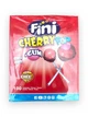 Льодяник на паличці з жувальною гумкою Fini Cherry Pop + Gum Вишня 100 шт - зображення 1