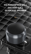 Портативна бездротова Bluetooth колонка Honestel F1 Bt 5.0 1200мАh 3W з ремінцем Grey - зображення 12