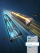 Набір настінних світильників Govee H6063 Gaming Wall light Evangelion, 4шт, RGBIC, WI-FI/Bluetooth Фіолетовий (H6063312) - зображення 6