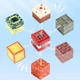 Магнитный конструктор minecraft 78 деталей кубики с наклейками Magnetic Block майнкрафт конструкторы - изображение 7