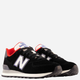Buty sportowe damskie New Balance 574 WL574WG2 37 (6.5US) 23.5 cm Czarne z czerwonym i białym (196307182812) - obraz 2