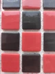 Мозаика красно-черный микс MX25-1/09/21 Chess 31.7х31.7 стеклянная для душевой,кухни,хамама,бассейна - изображение 5