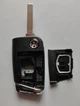 Корпус ключа Volkswagen VW Skoda Seat Galakeys 3 кнопки (02-21) - изображение 3