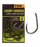 Гачки Fox Carp Hooks Wide Gape Beaked №4 - зображення 1