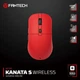Ігрова бездротова комп'ютерна миша Fantech WG9S Kanata |2.4G, 12000DPI/300IPS/35G| red - зображення 4