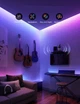Стрічка світлодіодна розумна Govee Strip Light 2 Pro, 5м, RGBWWIC, WI-FI/Bluetooth Біла (H61F53D1) - зображення 5