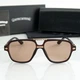 Солнцезащитные мужкие очки C. Hearts (38260) brown - изображение 4