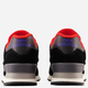 Buty sportowe damskie New Balance 574 WL574WG2 38 (7.5US) 24.5 cm Czarne z czerwonym i białym (196307182836) - obraz 4