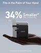 Мережевий зарядний пристрій Anker PowerPort 736 Nano II 100W GaN 3-Port Fast Charger - Black (A2145G11) - зображення 3