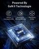 Мережевий зарядний пристрій Anker PowerPort 736 Nano II 100W GaN 3-Port Fast Charger - Black (A2145G11) - зображення 4