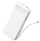 Внешний аккумулятор Anker Power Bank 20,000mAh USB-C Cable 87W Max Fast Charging - White - изображение 1