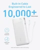 Внешний аккумулятор Anker Power Bank 20,000mAh USB-C Cable 87W Max Fast Charging - White - изображение 5