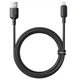 Дата кабель Baseus Silky Series OS Fast Charging USB to Lightning 2.4A (2m) (P1037770) (Cluster Black) (218983) - изображение 3