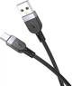 Кабель Hoco X109 Energy silicone charging data cable Type-C 1 м Black (6942007636247) - зображення 1