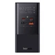 Мережевий зарядний пристрій на 4 порти 100W Baseus PowerCombo Tower Strip (2USB/2Type-C, 100W, PD/QC). Black - зображення 2