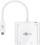 Адаптер Goobay USB-C на HDMI/VGA/USB-C/3.5 mm jack Multiport White (4040849524189) - зображення 3