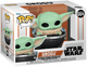 Фігурка Funko Pop Зоряні війни: Мандалорець Грогу Star Wars: The Mandalorian Grogu 10 см FP SW G 664 - зображення 3