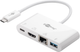 Adapter Goobay USB-C do USB-C/USB-A/HDMI/RJ-45 Multiport White (4040849517723) - obraz 1