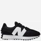 Мужские кроссовки New Balance 327 MS327CBW 45 (11US) 29 см Черные с белым (196307579780) - изображение 1