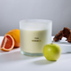 Ароматична свічка Homla Glow White Musk 870 г (5906496740152) - зображення 4