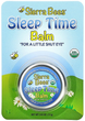 Органічний бальзам для спокійного сну "Лаванда та ромашка" - Sierra Bees Sleep Time Balm Lavender & Chamomile 17g. - зображення 1