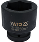 Nasadka udarowa YATO sześciokątna 1" 50 mm (YT-1198) - obraz 1