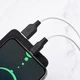 Кабель Hoco X21 Plus USB to Type-C 3A silicone silicone connectors 1 м Black+White (6931474711915) - зображення 2