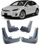 Брызговики Tesla Model X 2015-2021, (4шт.) - изображение 2