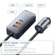 Зарядний пристрій авто - хаб - розгалужувач Baseus Share Together PPS 120W 4 порти CCBT-A0G - зображення 6