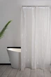 Штора в ванную Idea Home DS-SC260 Grey-Drop (200см) - изображение 1