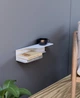 Полиця-тумба приліжкова металева NC Home Zephyra біла 110493 - зображення 2