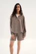 Костюм жіночий лляний Grey XS - зображення 3