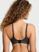 Бюстгальтер Victoria's Secret Lightly Lined Wireless Cotton 75C чорний (принт сердечка) - зображення 2