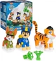 Набор из 3 фигурок Щенячий патруль Гонщик, Трекер, Тигр Paw Patrol: Jungle Pups 6069250 - изображение 1