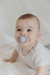 Пустушка BIBS анатомічна Infinity Silicone Anatomical size 1 (0-6 m), Dusky Lilac - изображение 3