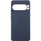 Чохол панель силіконовий Premium Silicone Case Full Camera with Logo для Google Pixel 9 Pro Темно-синій / Midnight blue - зображення 1