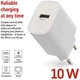 Зарядний пристрій Emos V01B10 USB-A 10W 220V - зображення 3