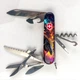 Складной нож Victorinox Huntsman Red Black Dragon – функциональный мультитул 91 мм с 15 инструментами - изображение 3
