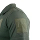 Уставная футболка(поло) с технологией Quick Dry олива Military — 44р - изображение 4