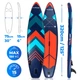 Надувная SUP доска Сапборд THUNDER STRIPES 10'6" - изображение 4