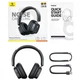 Беспроводные наушники Baseus Bowie 30 Max Noise-Cancellation A00075500113-00 Black - изображение 7