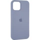 Чохол Fiji Silicone Case для Apple iPhone 14 Pro бампер накладка Soft Touch з мікрофіброю Lavender Grey - зображення 1