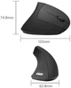 Вертиквльна бездротова миша Anker 2.4G Wireless Vertical Ergonomic Optical Mouse - зображення 7