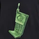 Футболка хлопковая длинная мужская H&M 9679557wer S Черная с принтом (PS2030000358595) - изображение 5